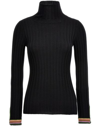 Etro Contrasting Piping Sweater Sweater, Cardigans - Black