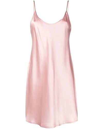 La Perla Silk Slip-dress - Pink