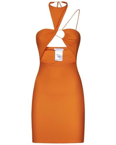 Amazuìn Kaya Mini Dress - Orange