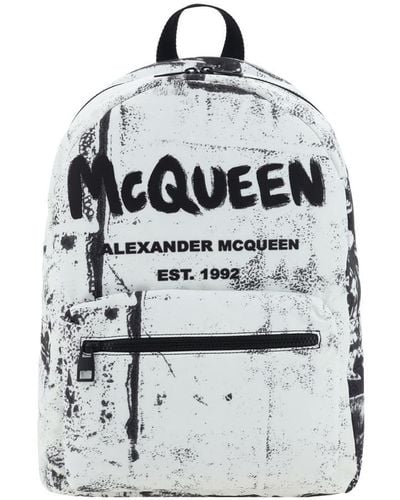 Alexander McQueen Backpacks - White