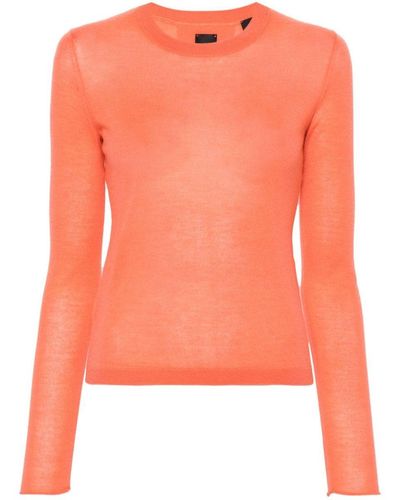 Pinko Crew Neck Sweater - Orange