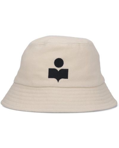 Isabel Marant Logo Baseball Hat - White