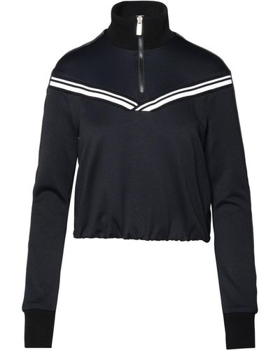 Off-White c/o Virgil Abloh Black Polyamide Blend Sporty Sweatshirt