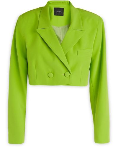 Green ACTUALEE Jackets for Women | Lyst