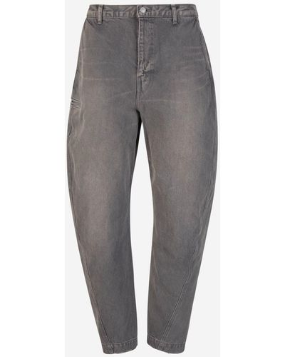 John Elliott Sendai Cotton Jeans - Grey
