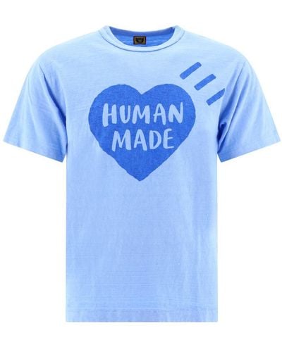 Human Made T-Shirt With Printed Logo - Blue