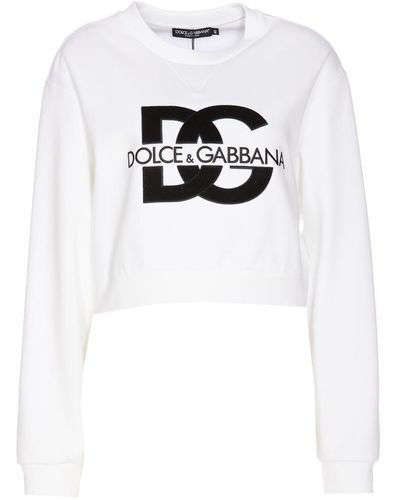 Dolce & Gabbana Sweatshirts - White