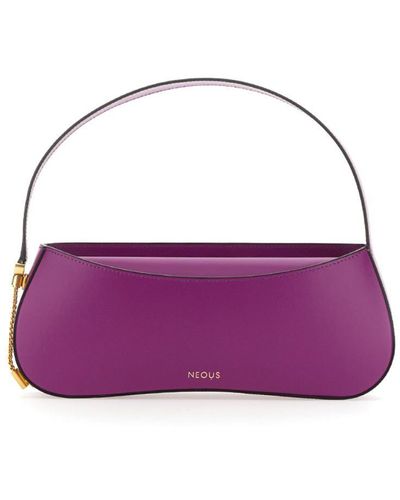 Neous Corvus Leather Bag - Purple