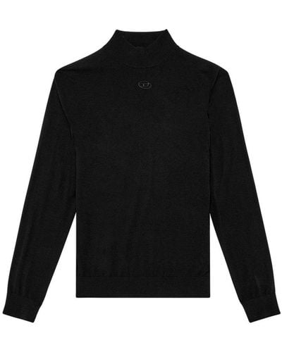 DIESEL Jerseys & Knitwear - Black