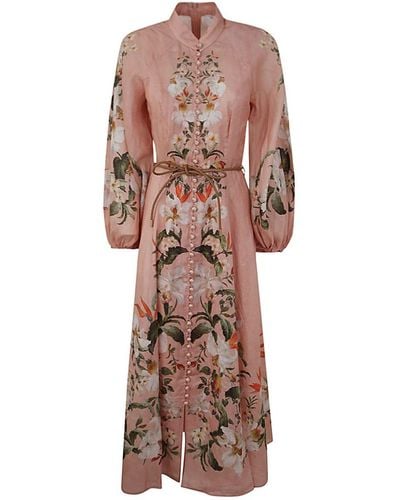 Zimmermann Lexi Billow Long Dress Clothing - Multicolour