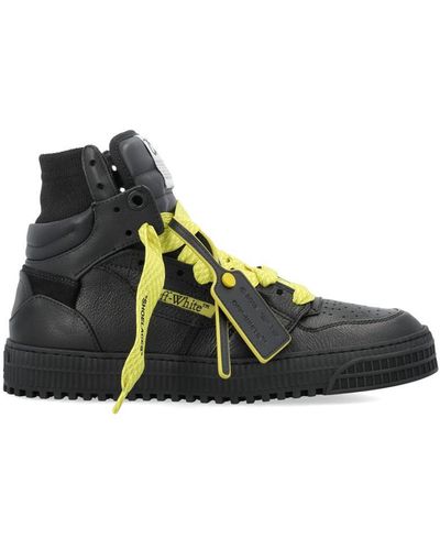 Off-White c/o Virgil Abloh Off- 3.0 Off Court High Top Sneakers - Black