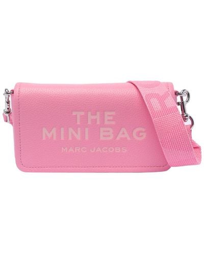 Marc Jacobs The Leather Mini Petal Crossbody Bag - Pink
