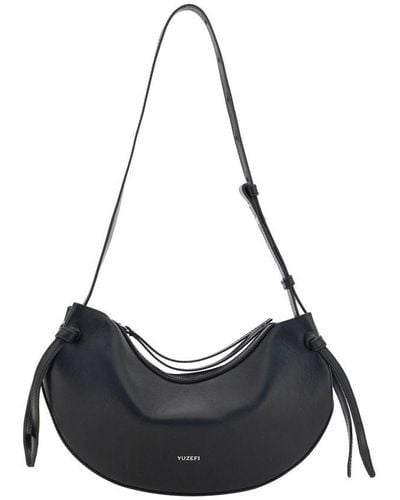 Yuzefi 'Fortune Cookie' Leather Bag - Black