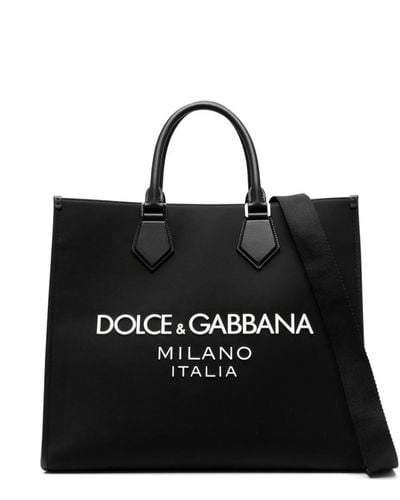 Dolce & Gabbana Shopping Bags - Black
