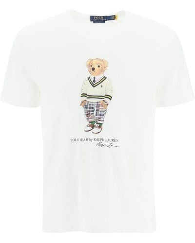 Polo Ralph Lauren Polo Bear Jersey T-shirt - White