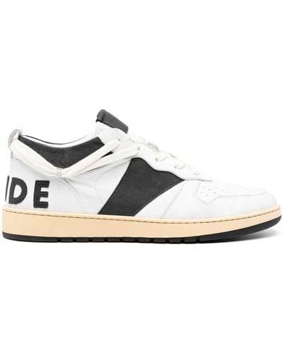 Rhude Rhecess Leather Sneakers - White