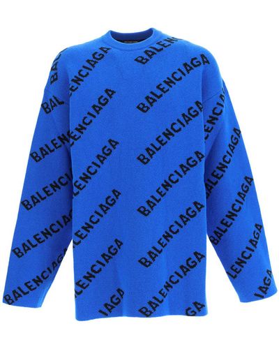 Balenciaga Knitwear - Blue