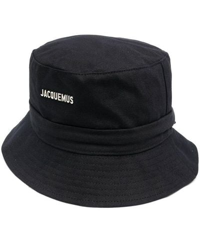 Jacquemus Le Bob Gadjo Bucket Hat - Black