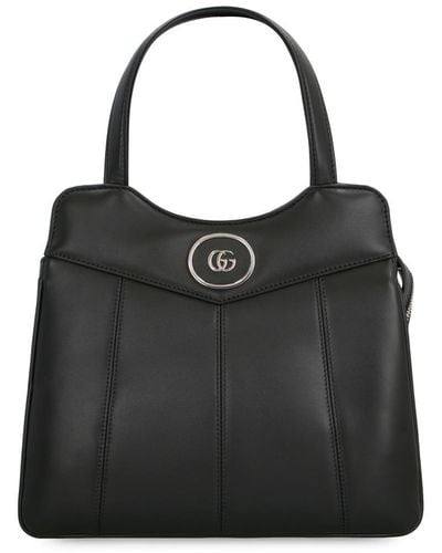 Gucci Petite GG Small Shopping Bag - Black