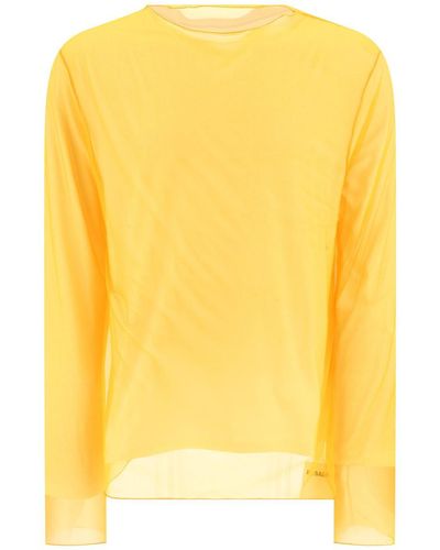Jil Sander Layered T-Shirt - Yellow