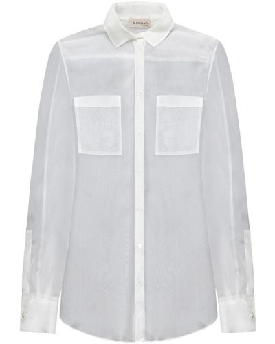 Blanca Vita Shirts - White