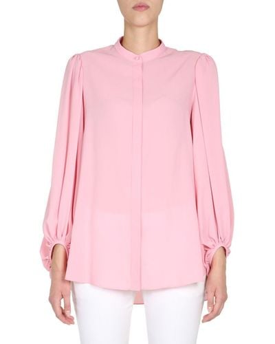 Alexander McQueen Silk Shirt - Pink