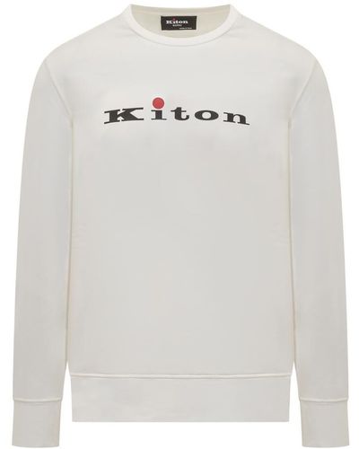 Kiton Sweatshirt - White