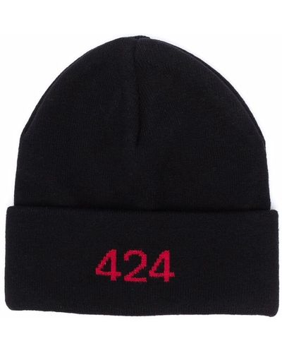 424 Hats Black