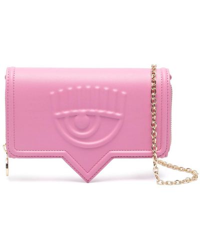 Chiara Ferragni Eyelike Bags, Sketch 14 Wallet Accessories - Pink