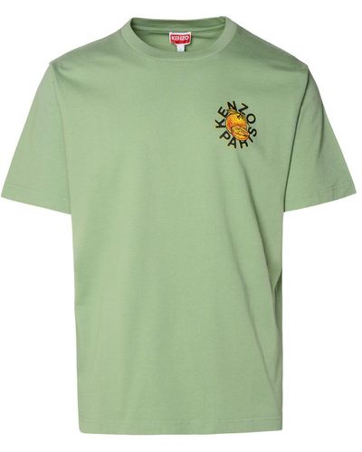 KENZO Green Cotton T-shirt