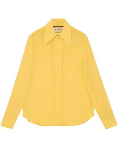 Gucci Cruise Shirts - Yellow