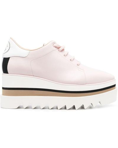 Stella McCartney Sneak-elyse Platform Sneakers - White
