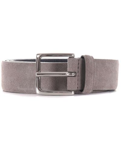 Orciani Belts Dove - Gray