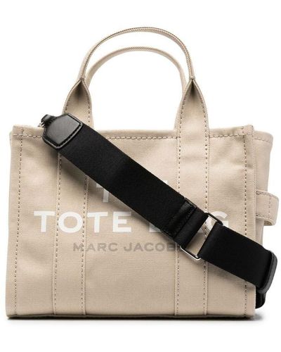 Marc Jacobs The Tote Mini Canvas Tote Bag - Natural