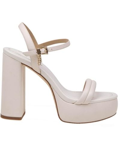 Michael Kors Leather Sandal - White