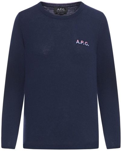 A.P.C. Sweater - Blue