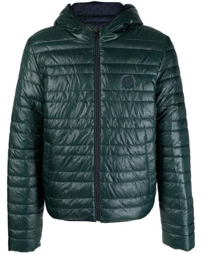 Michael Kors Hooded Quilted Jacket - Green