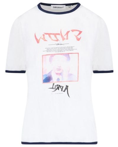 Our Legacy 'stampa Snow Shigatsu' T-shirt - White