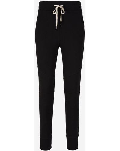 John Elliott Pockets Cotton Sweatpants - Black