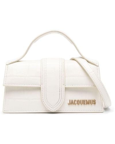 Jacquemus Le Bambino Mini Leather Bag - White