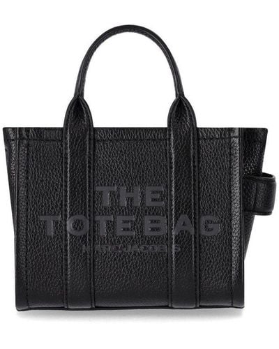 Marc Jacobs The Leather Crossbody Tote Bag - Black