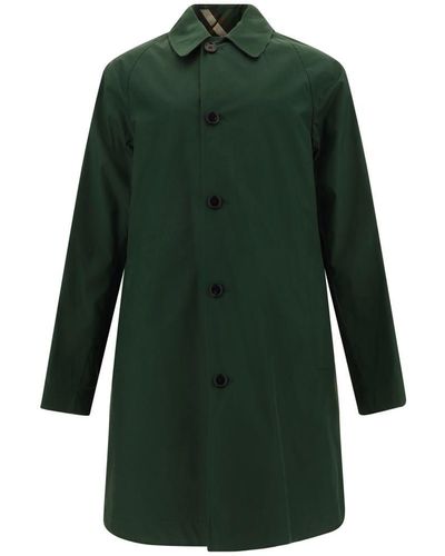 Burberry Coats - Green