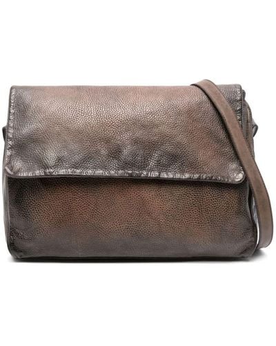 Numero 10 Crossbody Messenger Bag Bags - Brown