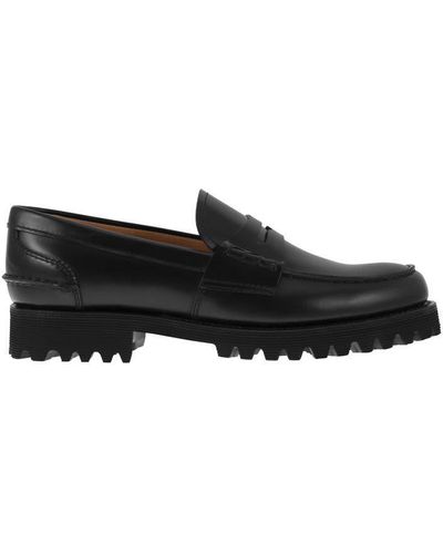 Church's Pembrey T2 - Calfskin Moccasin - Black