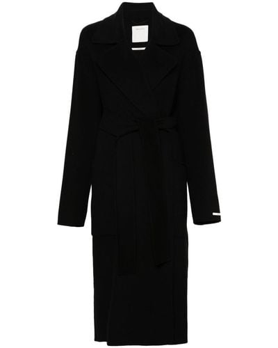 Sportmax Wool Coat - Black