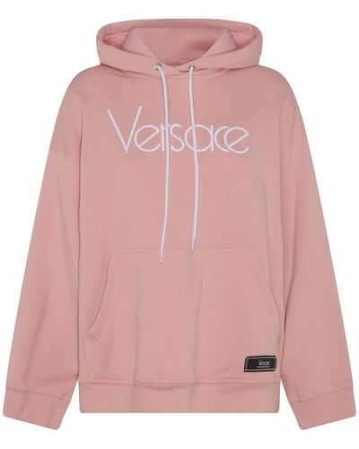 Versace Cotton Sweatshirt - Pink