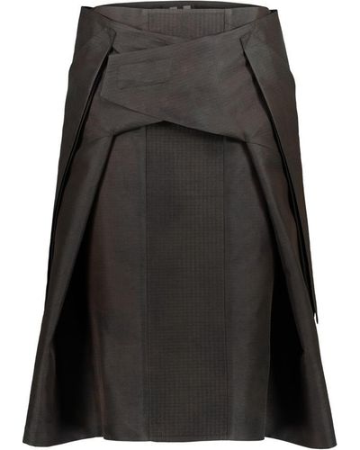 Rick Owens Knee-length Skirt Clothing - Black