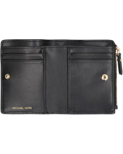 MICHAEL Michael Kors Leather Wallet - Black