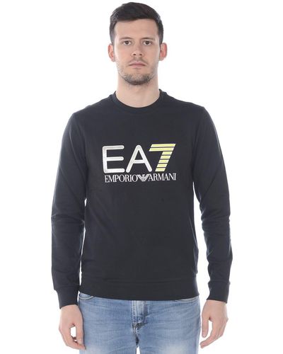 EA7 Emporio Armani Ea7 Sweatshirt Hoodie - Blue
