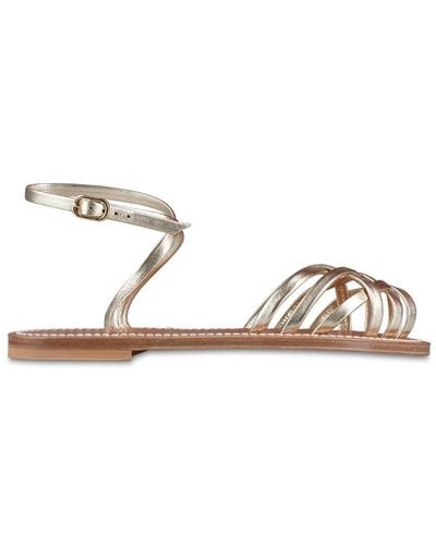 K. Jacques Demetria Sandals Shoes - Metallic